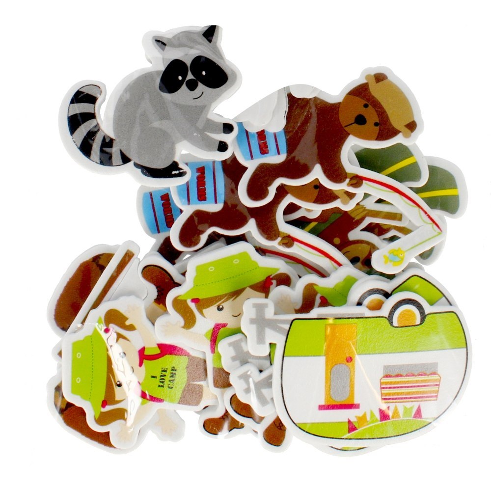 DECORATIVE EVA BIVOAK SELF-ADHESIVE CRAFT WITH FUN 480997